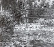 Claude Monet Der Seerosenteich bei Giverny painting
